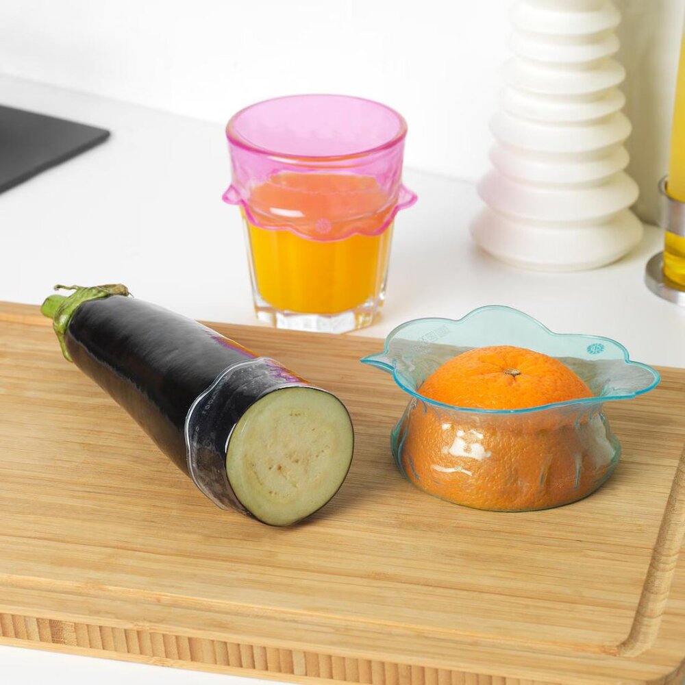 IKEA OVERMATT Set of 3 Multicolor Food Covers - Picture 6 of 8